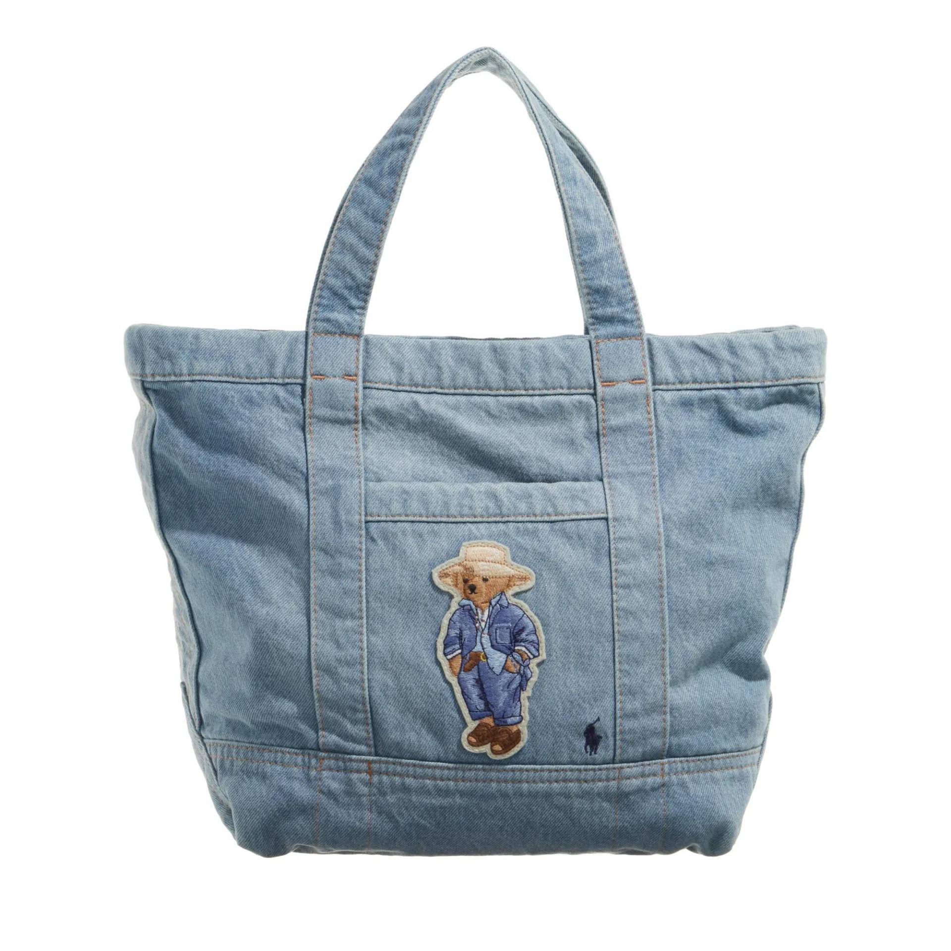 Polo Ralph Lauren Handtasche - Sm Pp Tote-Tote-Small - Gr. unisize - in Blau - für Damen von Polo Ralph Lauren