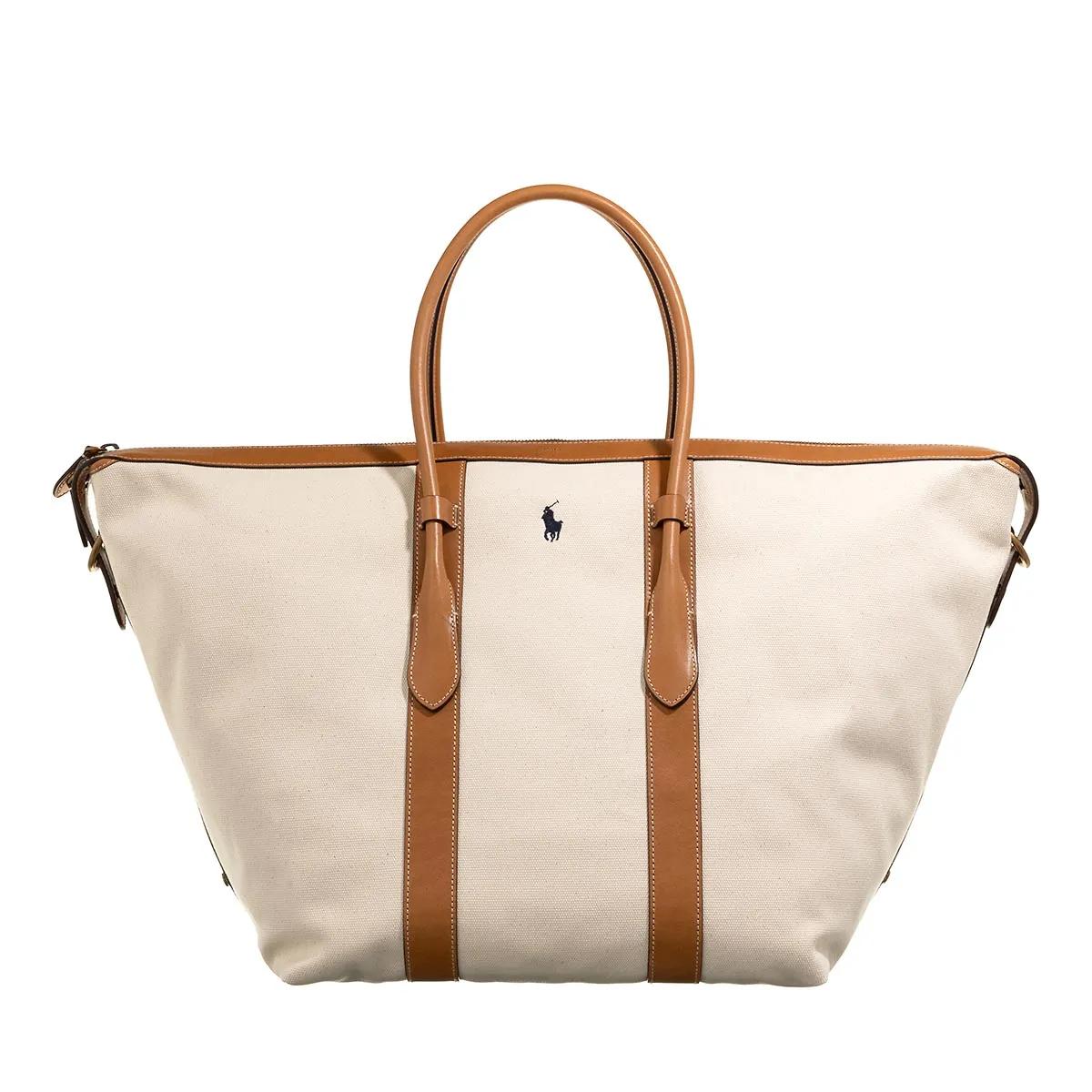 Polo Ralph Lauren Handtasche - Xl Blpt Z Tt-Tote-Extra Large - Gr. unisize - in Beige - für Damen von Polo Ralph Lauren