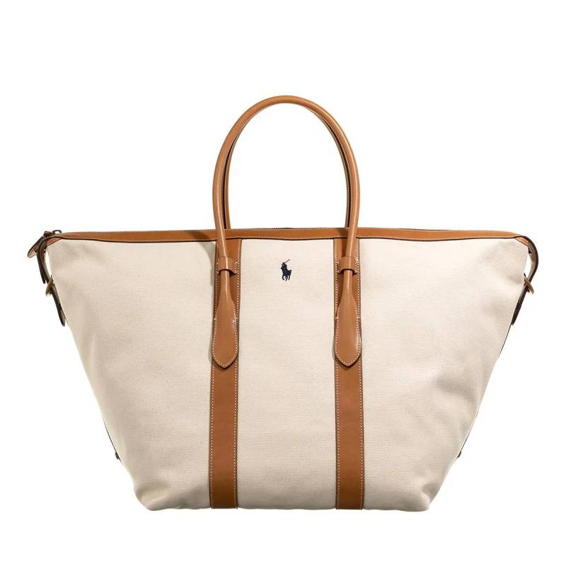 Polo Ralph Lauren Handtasche - Xl Blpt Z Tt-Tote-Extra Large - Gr. unisize - in Beige - für Damen von Polo Ralph Lauren