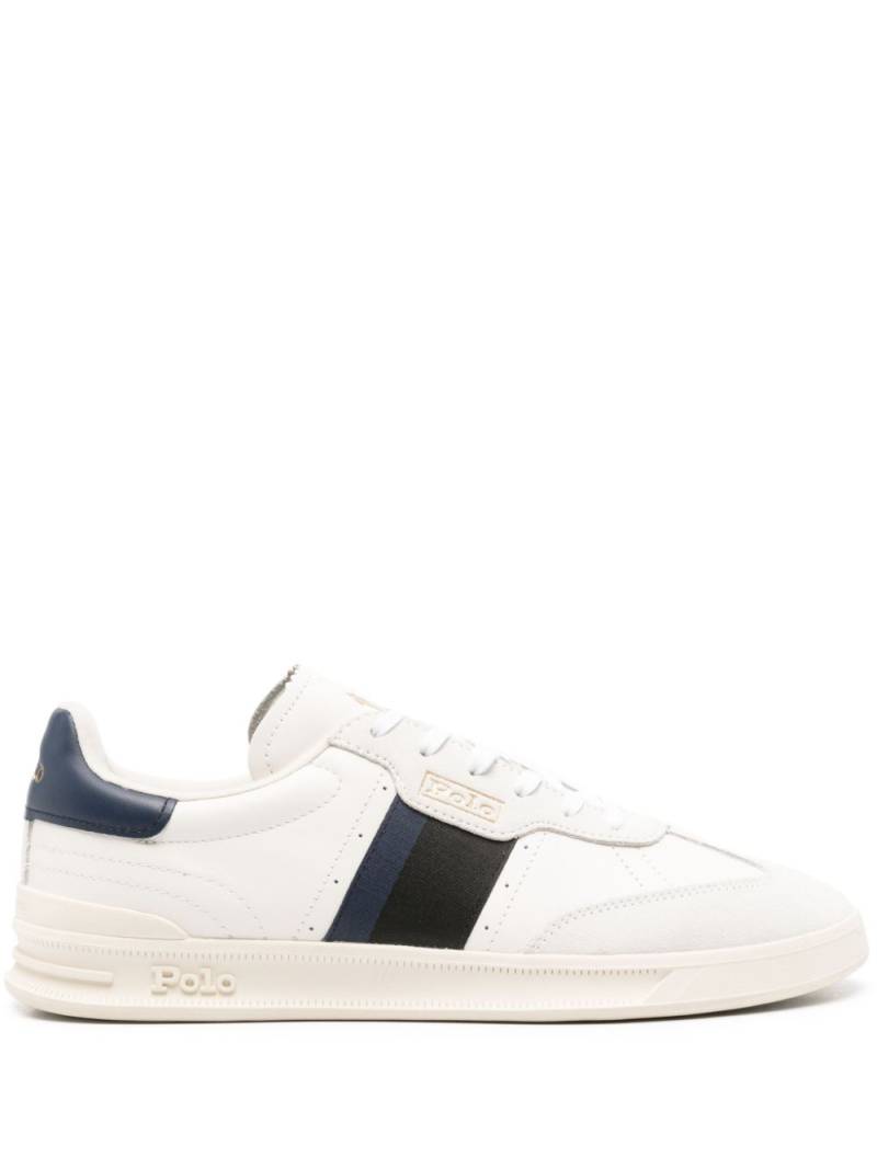 Polo Ralph Lauren Heritage Aera leather sneakers - Neutrals von Polo Ralph Lauren