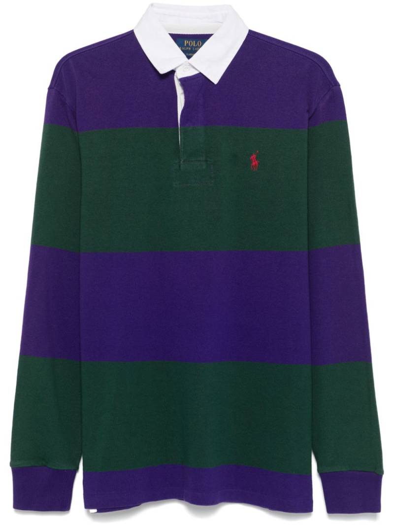 Polo Ralph Lauren Iconic Rugby polo shirt - Purple von Polo Ralph Lauren