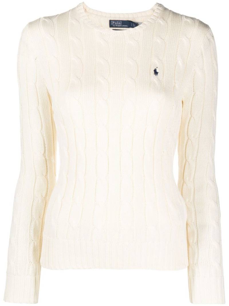 Polo Ralph Lauren Juliana cable-knit jumper - Neutrals von Polo Ralph Lauren