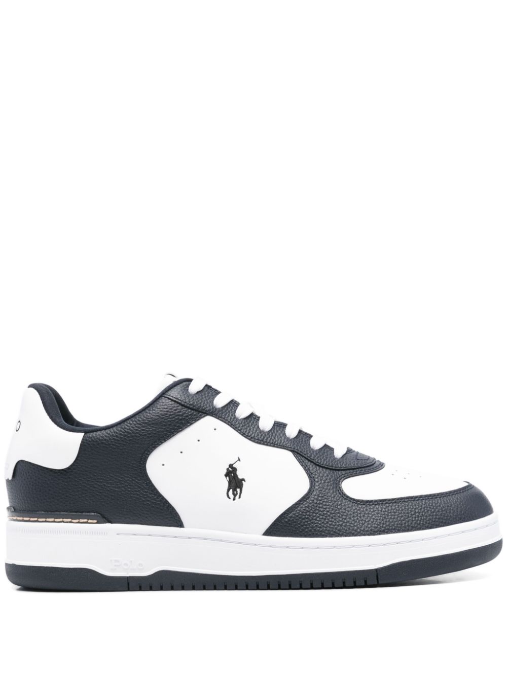 Polo Ralph Lauren Masters Court sneakers - White von Polo Ralph Lauren