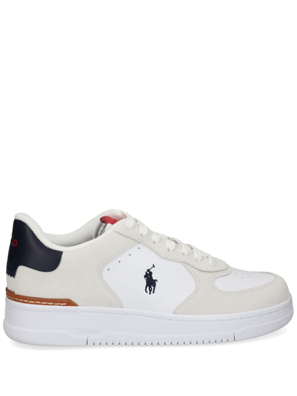 Polo Ralph Lauren Masters Court sneakers - White von Polo Ralph Lauren