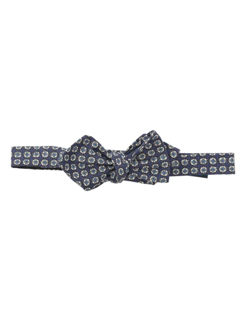 Polo Ralph Lauren Neat linen bow tie - Blue von Polo Ralph Lauren