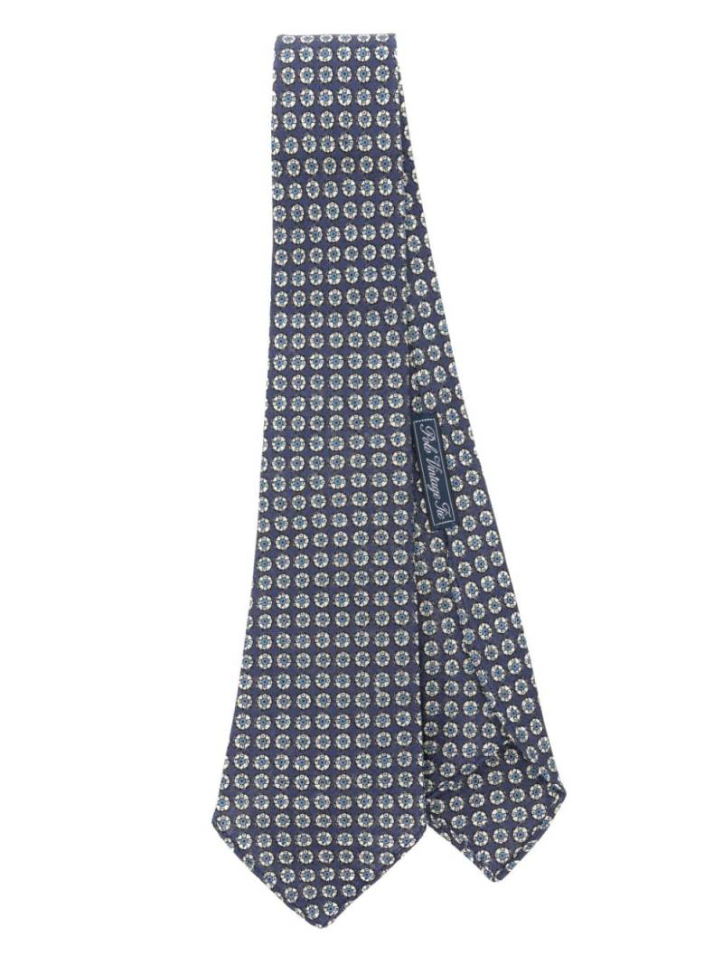 Polo Ralph Lauren Neat linen tie - Blue von Polo Ralph Lauren