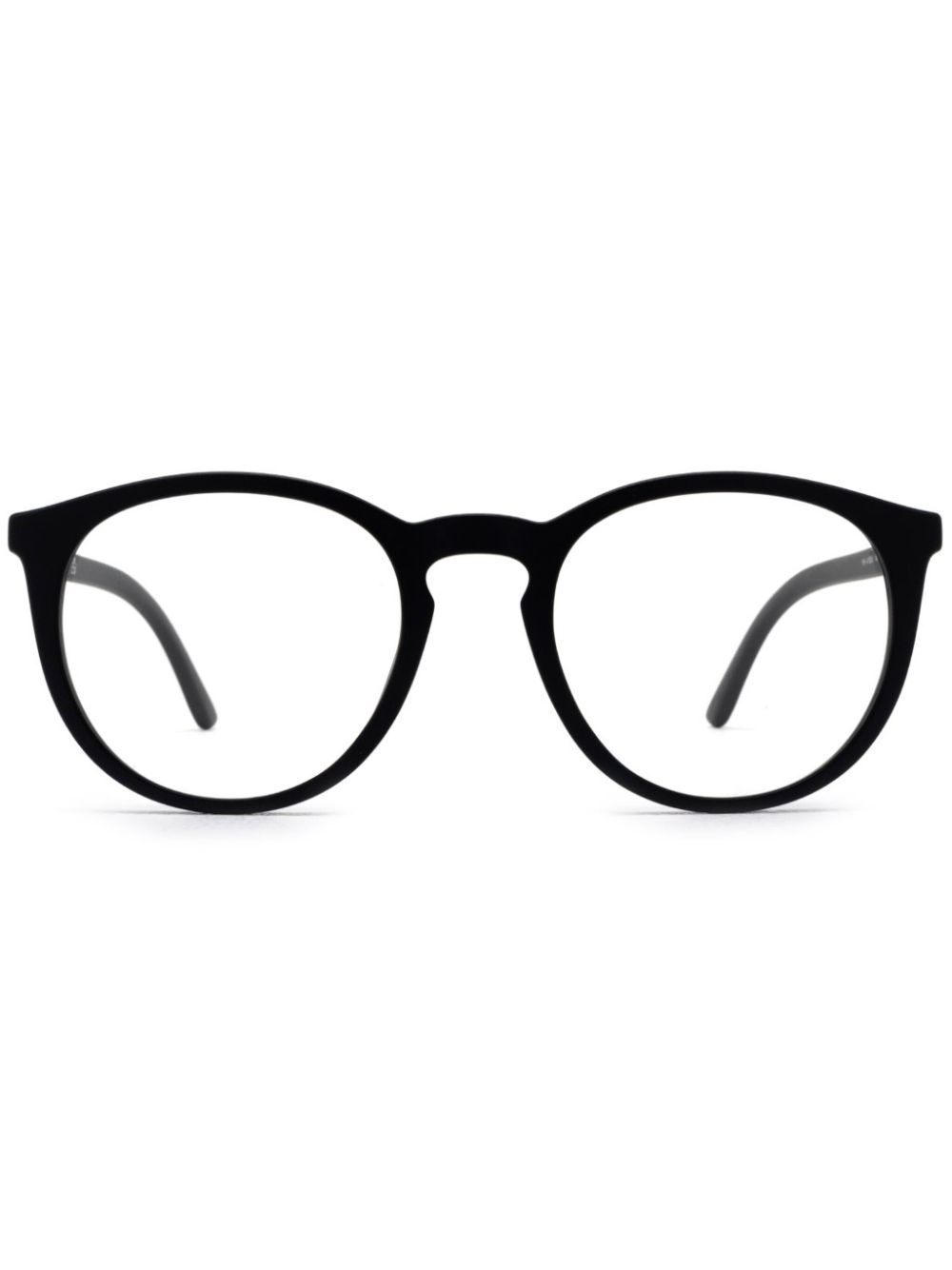 Polo Ralph Lauren round-frame glasses - Black von Polo Ralph Lauren