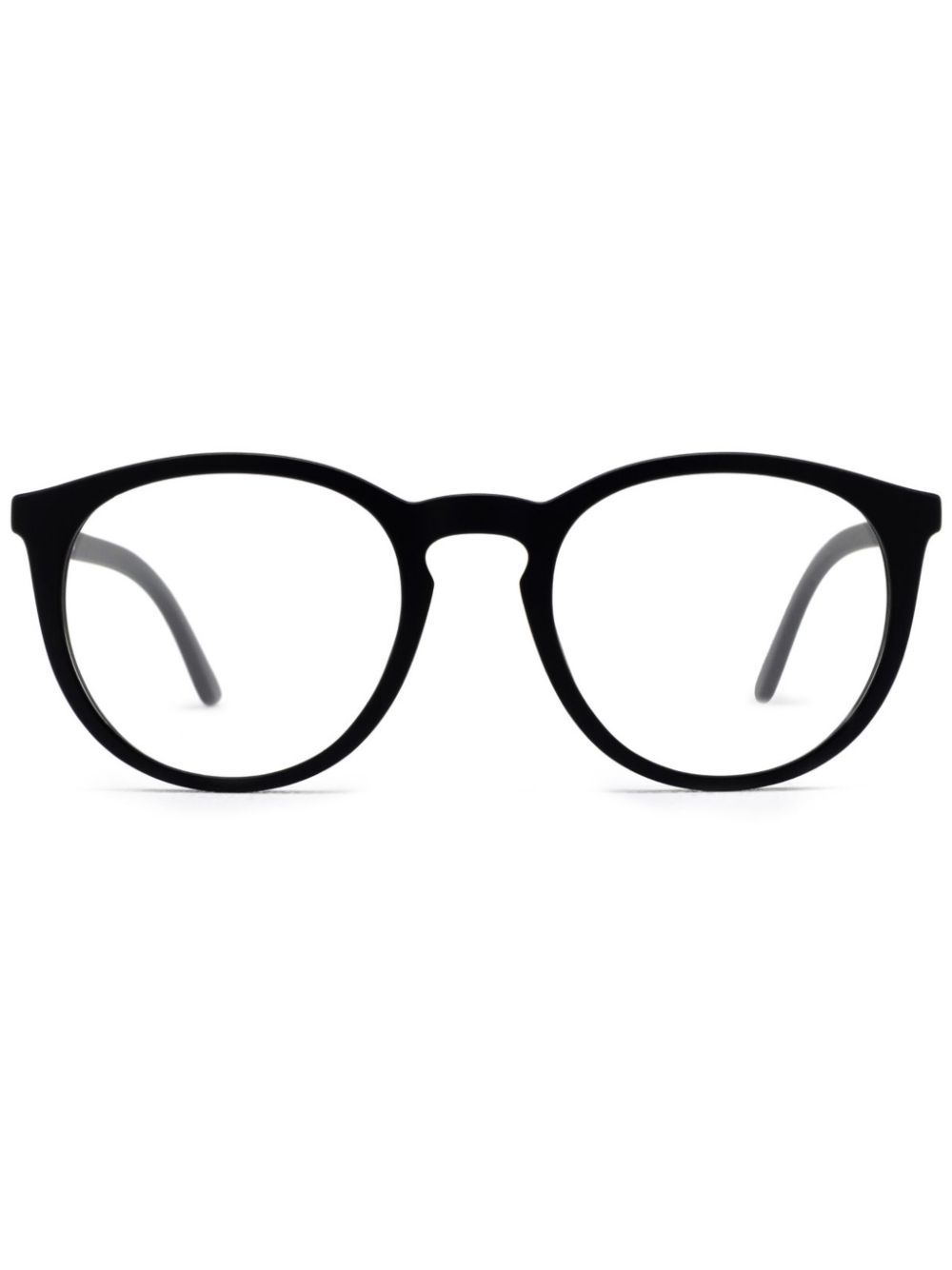 Polo Ralph Lauren round-frame glasses - Black von Polo Ralph Lauren