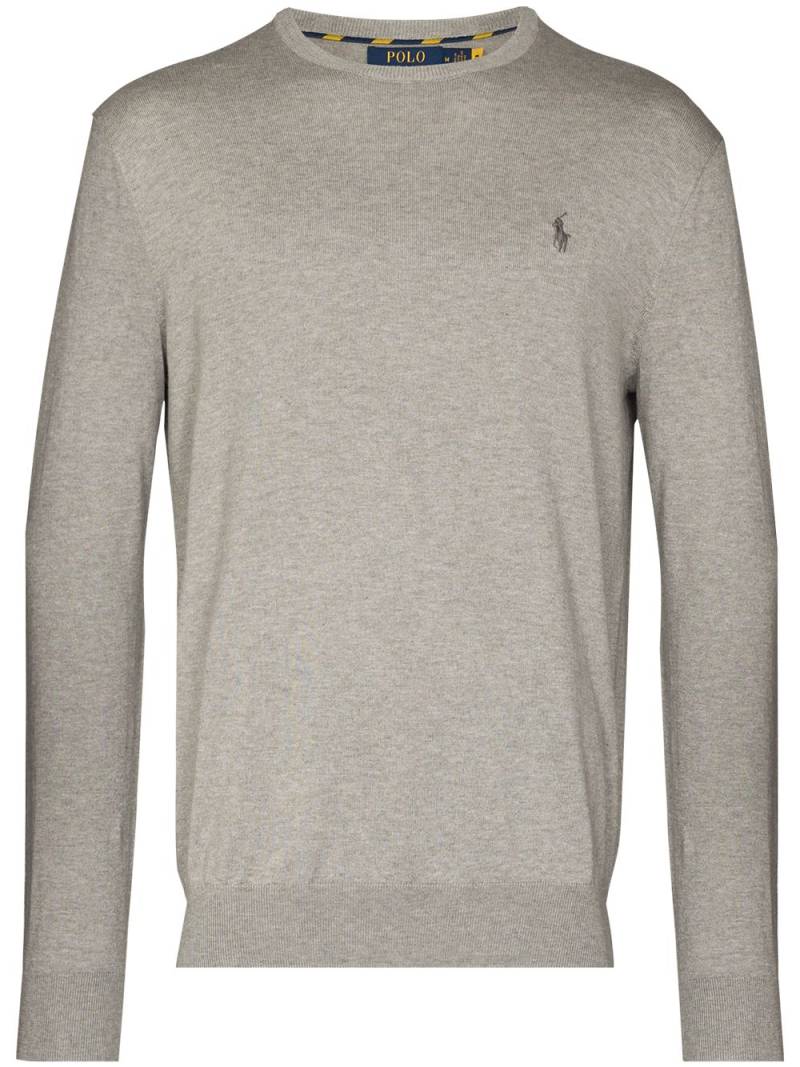 Polo Ralph Lauren Polo Pony crew neck jumper - Grey von Polo Ralph Lauren