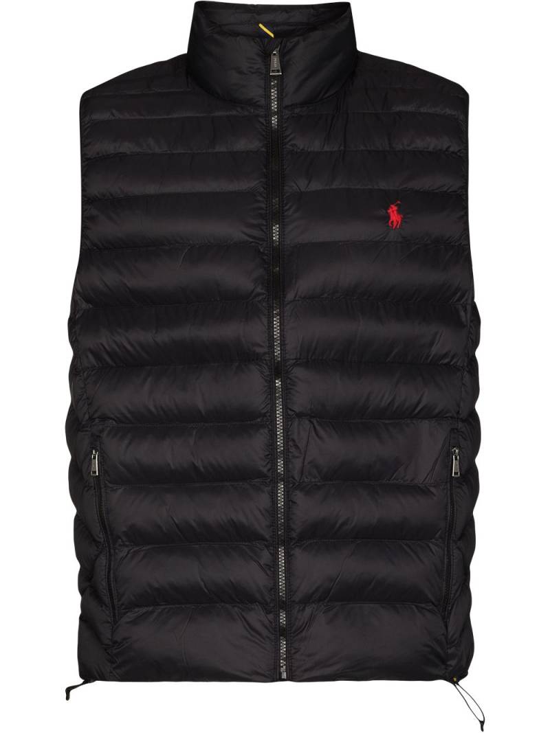 Polo Ralph Lauren Terra padded zipped gilet - Black von Polo Ralph Lauren