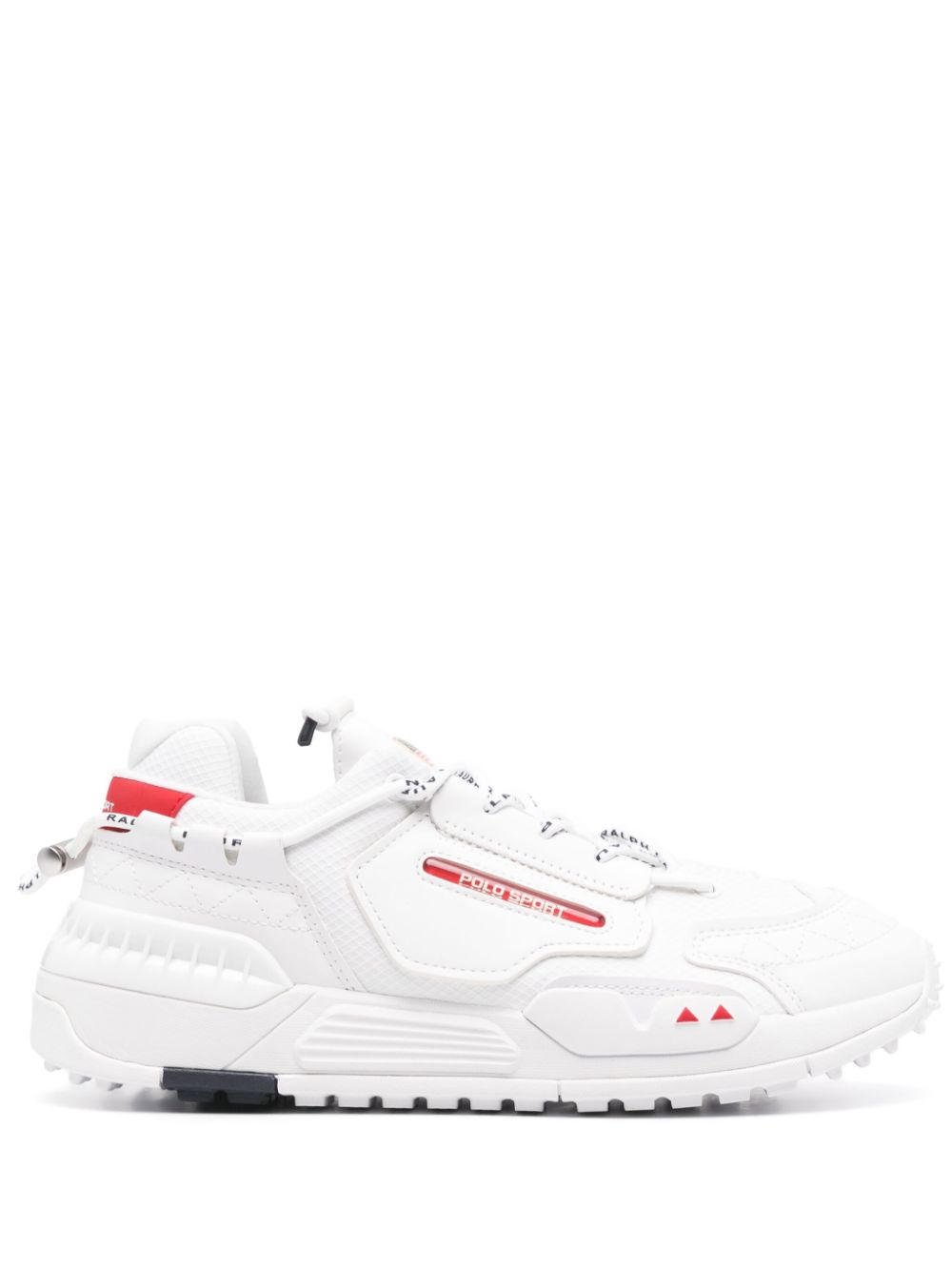 Polo Ralph Lauren PS200 logo-appliqué sneakers - White von Polo Ralph Lauren