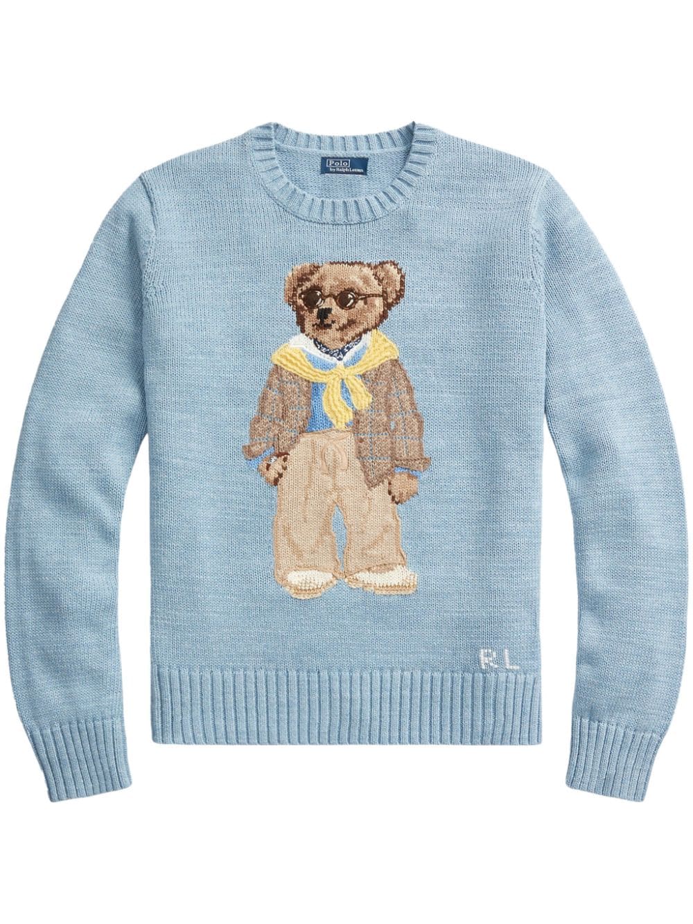 Polo Ralph Lauren Polo Bear cotton jumper - Blue von Polo Ralph Lauren