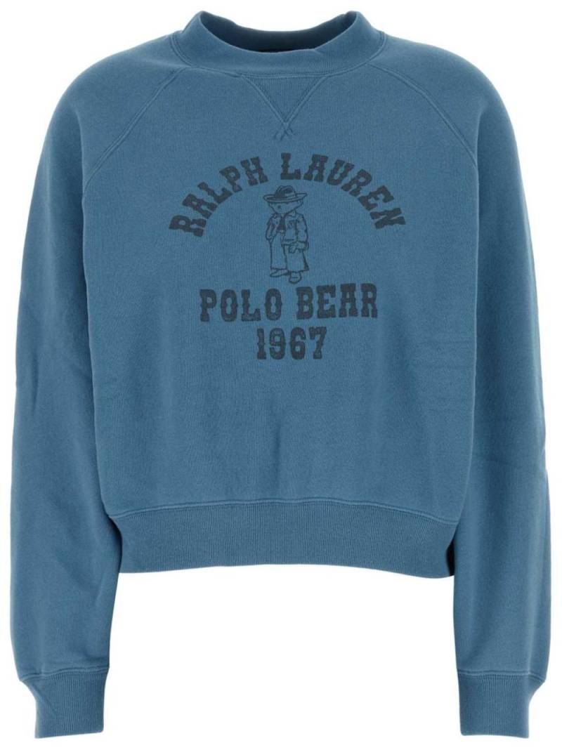 Polo Ralph Lauren Polo Bear crew-neck sweatshirt - Blue von Polo Ralph Lauren