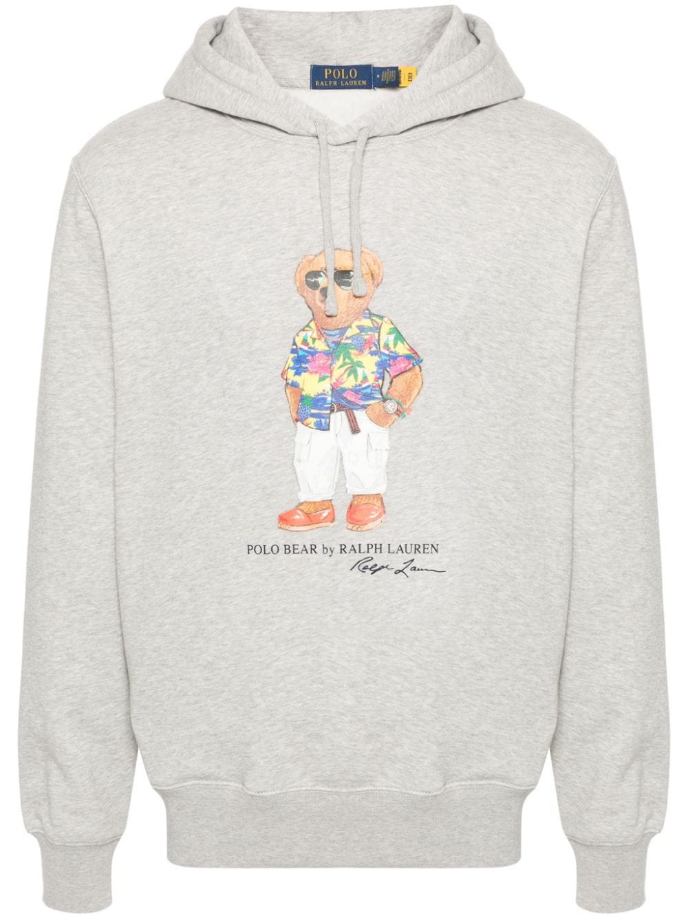 Polo Ralph Lauren Polo Bear-print hoodie - Grey von Polo Ralph Lauren