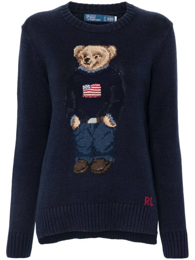 Polo Ralph Lauren Polo Bear sweater - Blue von Polo Ralph Lauren