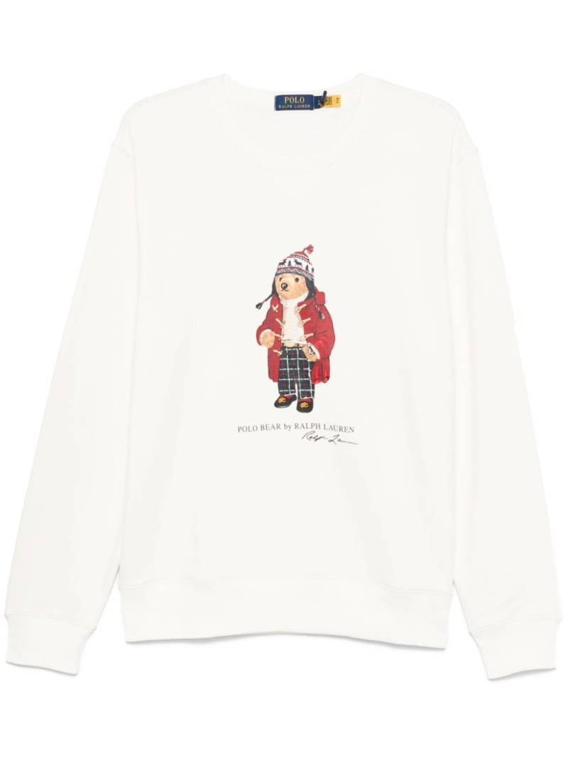 Polo Ralph Lauren Polo-Bear sweatshirt - White von Polo Ralph Lauren