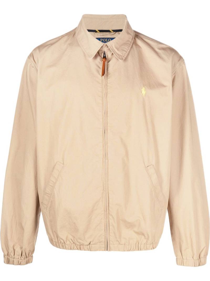 Polo Ralph Lauren Polo-Pont collared jacket - Neutrals von Polo Ralph Lauren