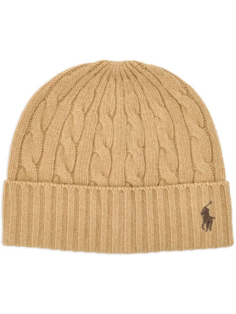 Polo Ralph Lauren Polo Pony beanie - Neutrals von Polo Ralph Lauren