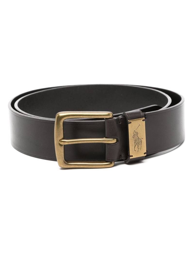 Polo Ralph Lauren Polo-Pony belt - Brown von Polo Ralph Lauren