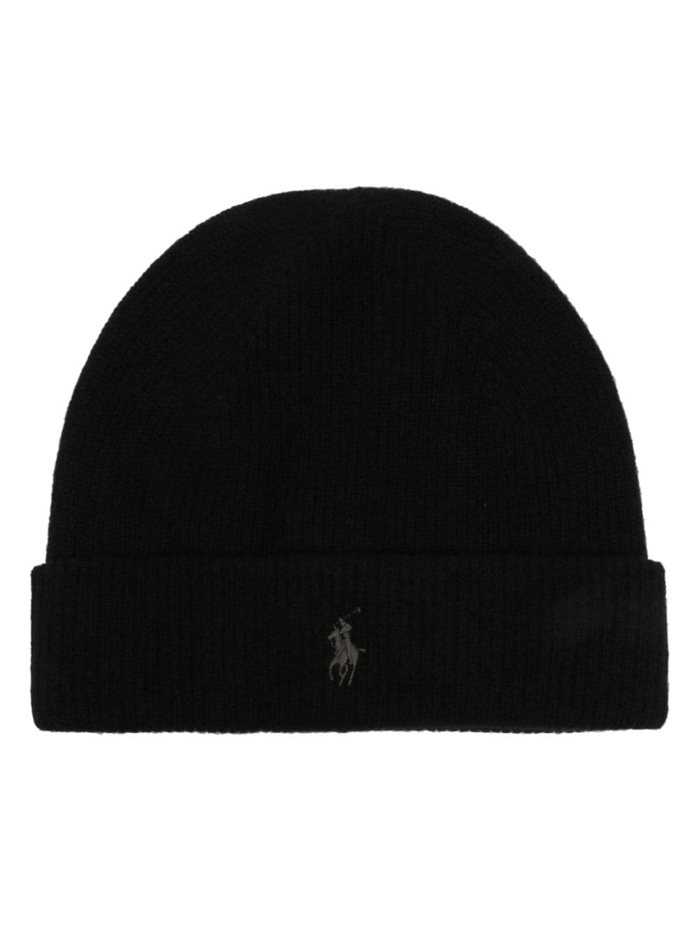 Polo Ralph Lauren Polo Pony cashmere beanie - Black von Polo Ralph Lauren