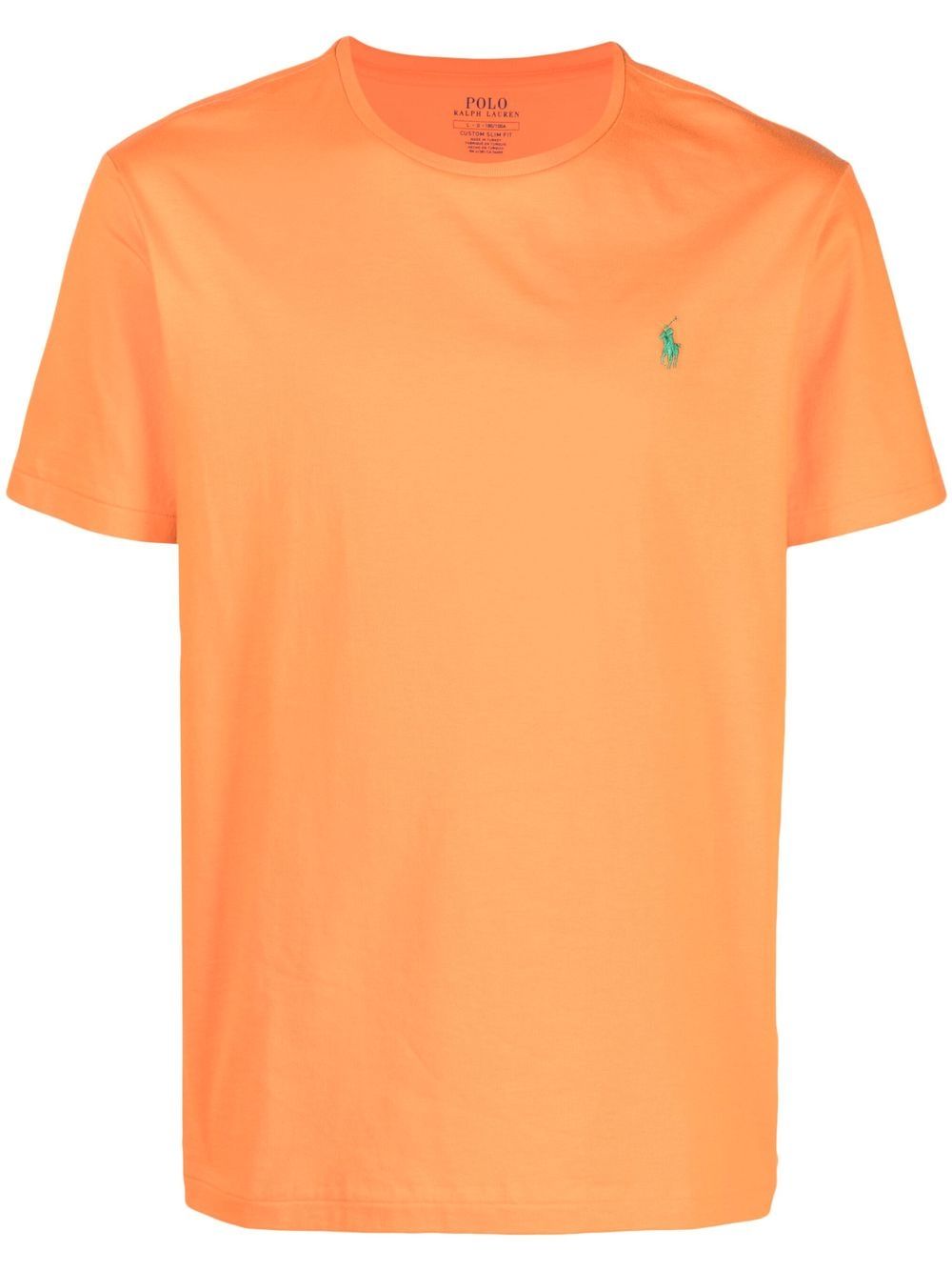 Polo Ralph Lauren 'Polo Pony' cotton T-Shirt - Orange von Polo Ralph Lauren