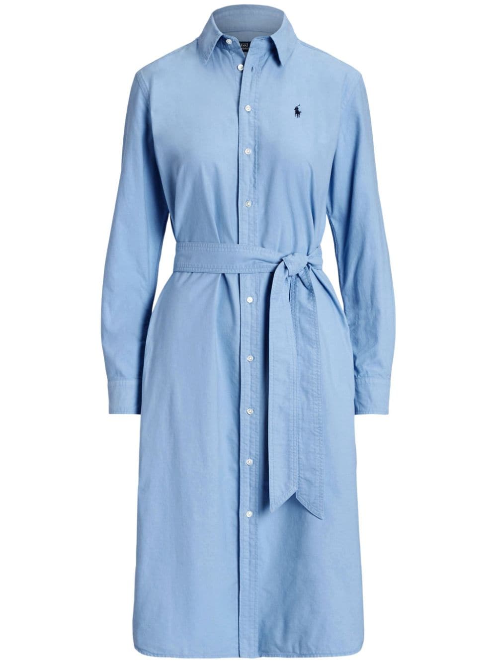 Polo Ralph Lauren Polo Pony cotton dress - Blue von Polo Ralph Lauren