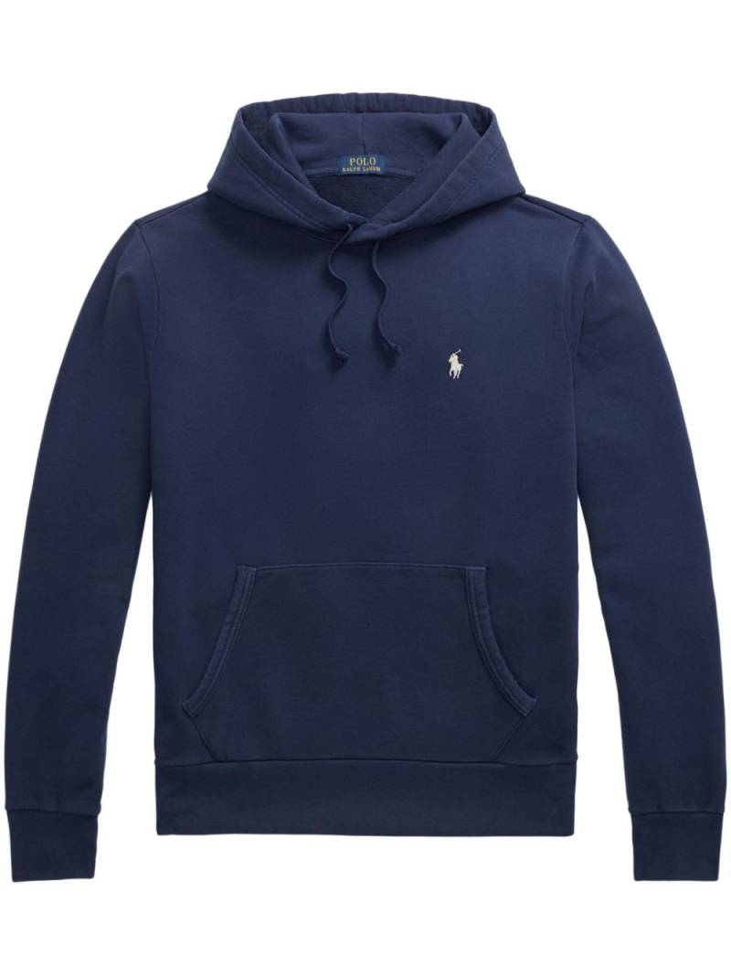 Polo Ralph Lauren Polo Pony-embroideredcotton hoodie - Blue von Polo Ralph Lauren