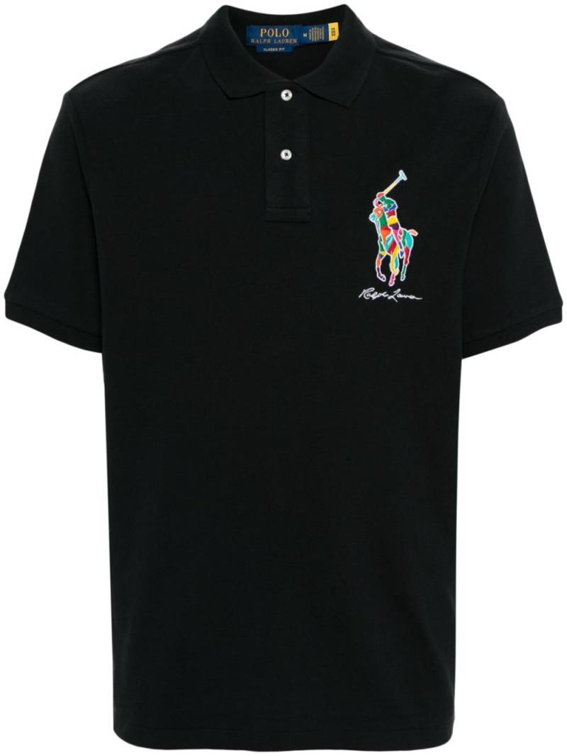 Polo Ralph Lauren Polo Pony cotton polo shirt - Black von Polo Ralph Lauren