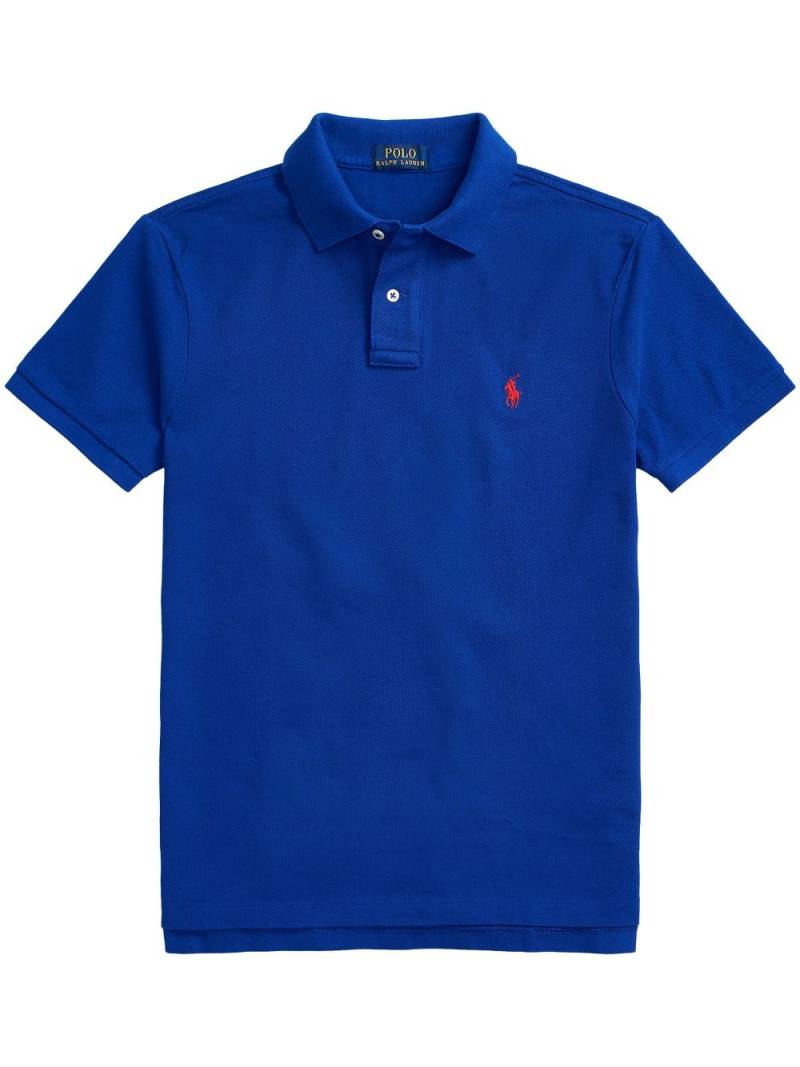 Polo Ralph Lauren Polo Pony cotton polo shirt - Blue von Polo Ralph Lauren