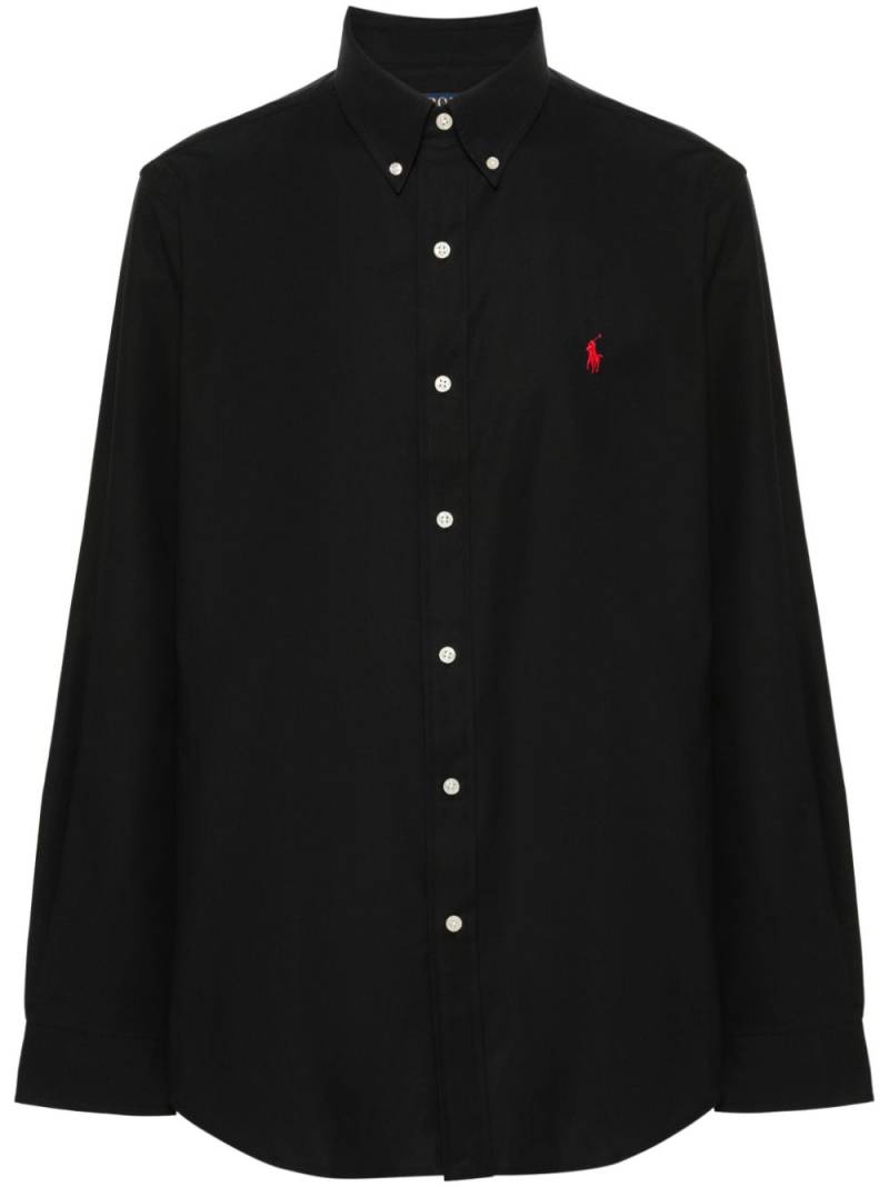 Polo Ralph Lauren Polo Pony cotton shirt - Black von Polo Ralph Lauren