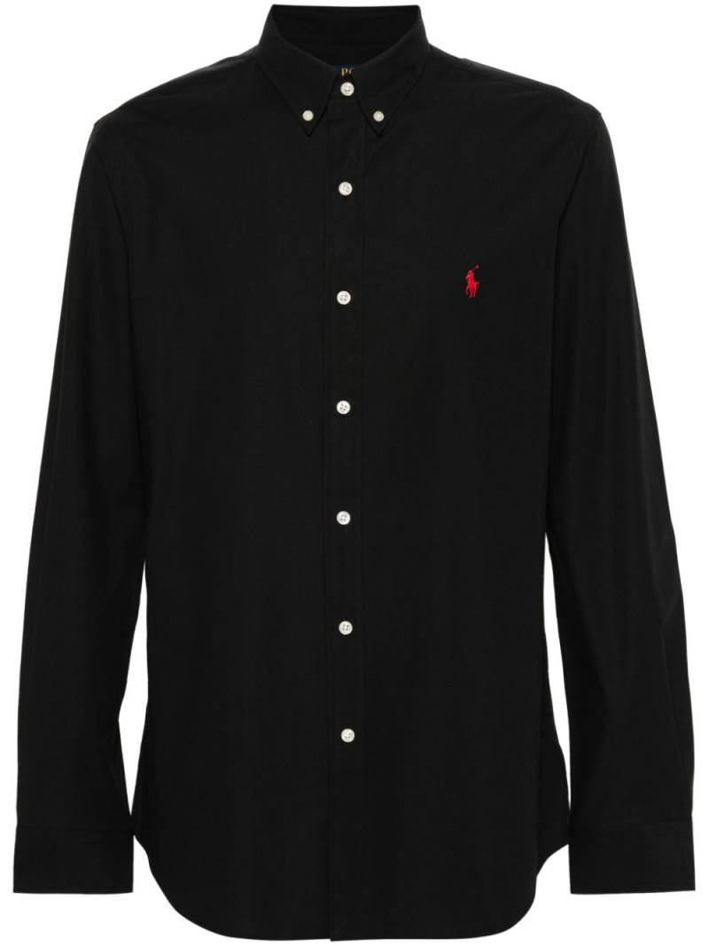 Polo Ralph Lauren Polo Pony cotton shirt - Black von Polo Ralph Lauren