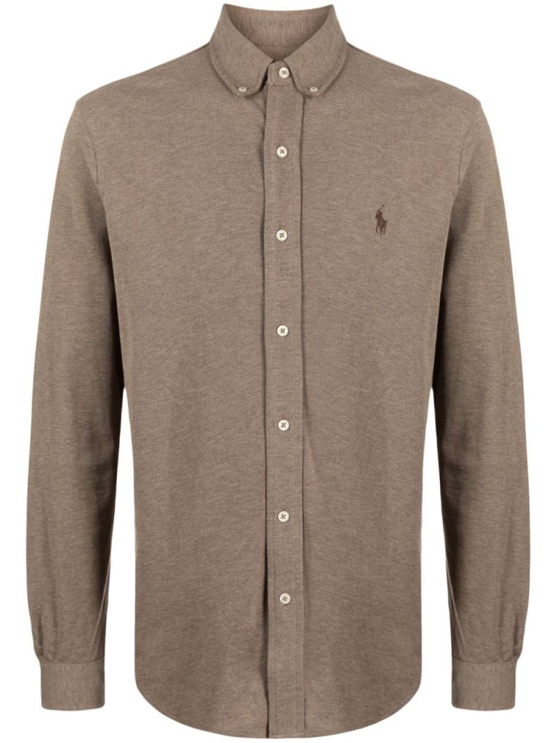 Polo Ralph Lauren Polo Pony cotton shirt - Brown von Polo Ralph Lauren