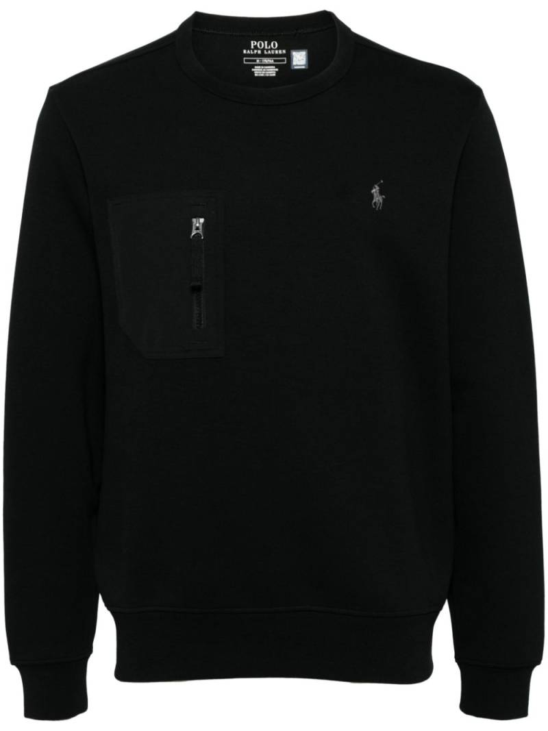 Polo Ralph Lauren Polo Pony cotton sweatshirt - Black von Polo Ralph Lauren