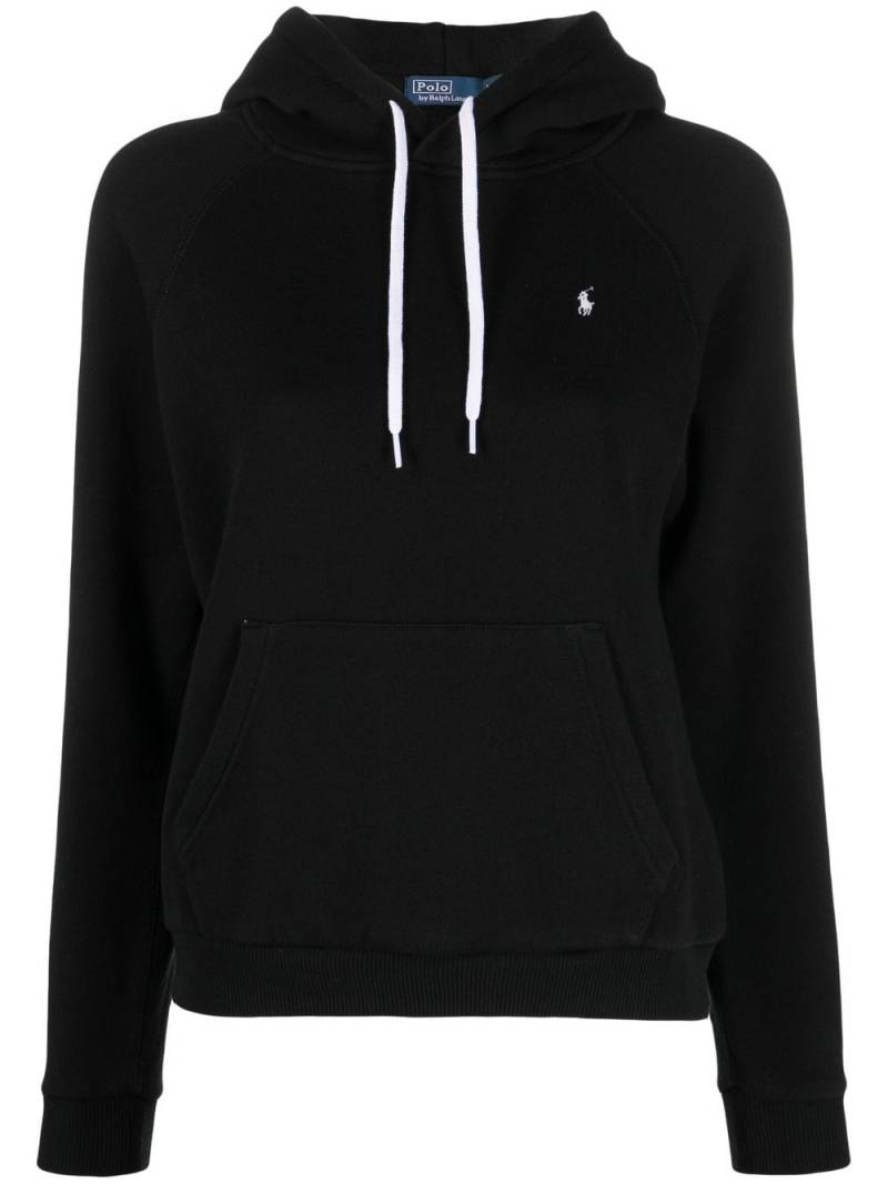 Polo Ralph Lauren Polo Pony drawstring hoodie - Black von Polo Ralph Lauren