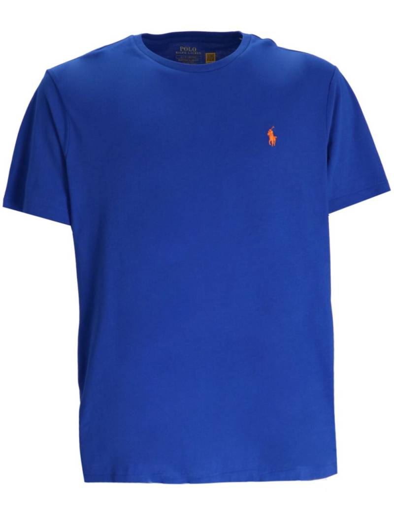 Polo Ralph Lauren Polo Pony-embroidered T-shirt - Blue von Polo Ralph Lauren