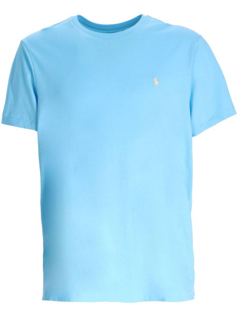 Polo Ralph Lauren Polo Pony-embroidered T-shirt - Blue von Polo Ralph Lauren