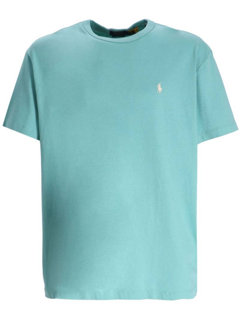 Polo Ralph Lauren Polo Pony-embroidered T-shirt - Blue von Polo Ralph Lauren