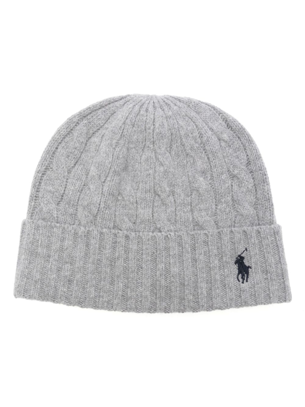 Polo Ralph Lauren Polo Pony-embroidered beanie - Grey von Polo Ralph Lauren