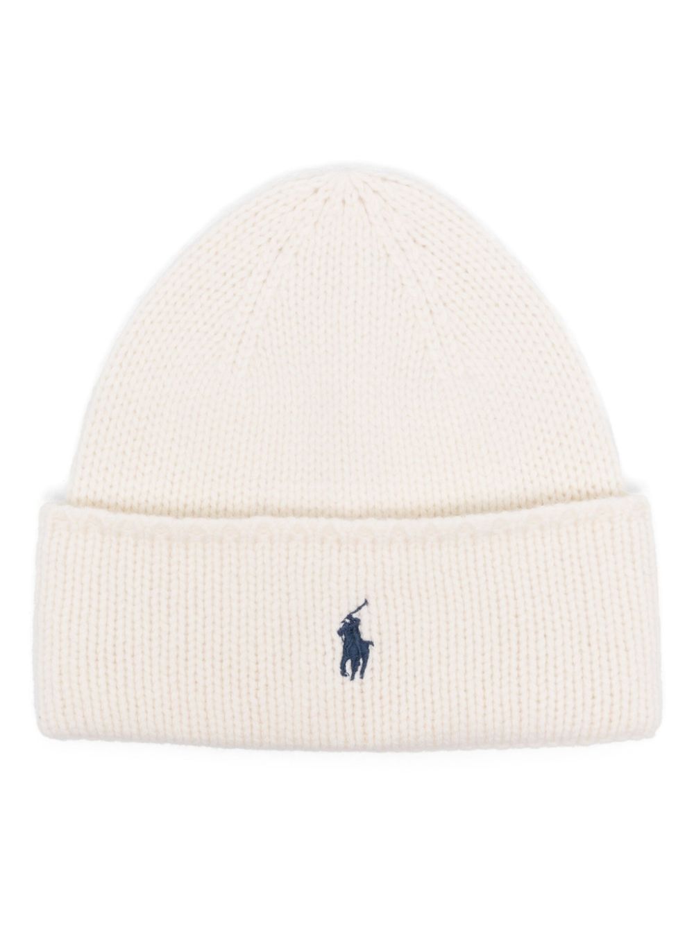 Polo Ralph Lauren Polo Pony-embroidered beanie hat - Neutrals von Polo Ralph Lauren