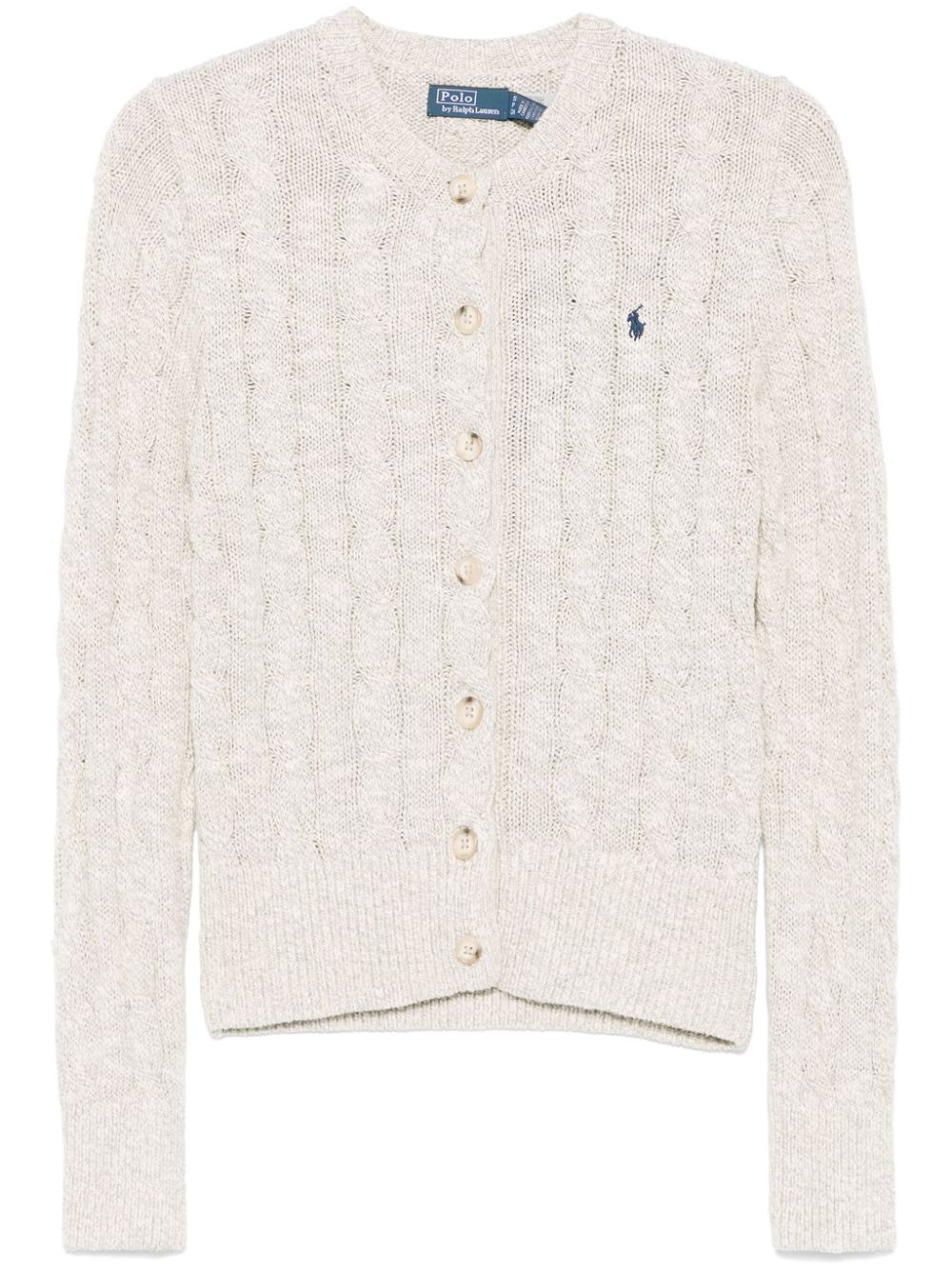 Polo Ralph Lauren Polo Pony-embroidered cardigan - Grey von Polo Ralph Lauren