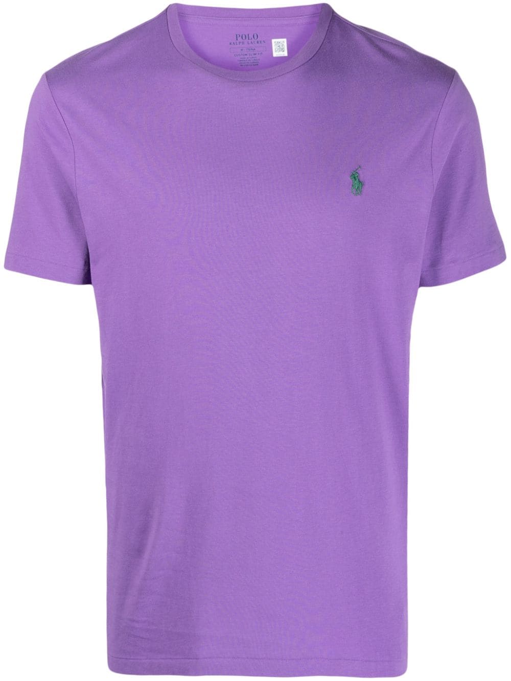 Polo Ralph Lauren Polo Pony-embroidered cotton T-shirt - Purple von Polo Ralph Lauren