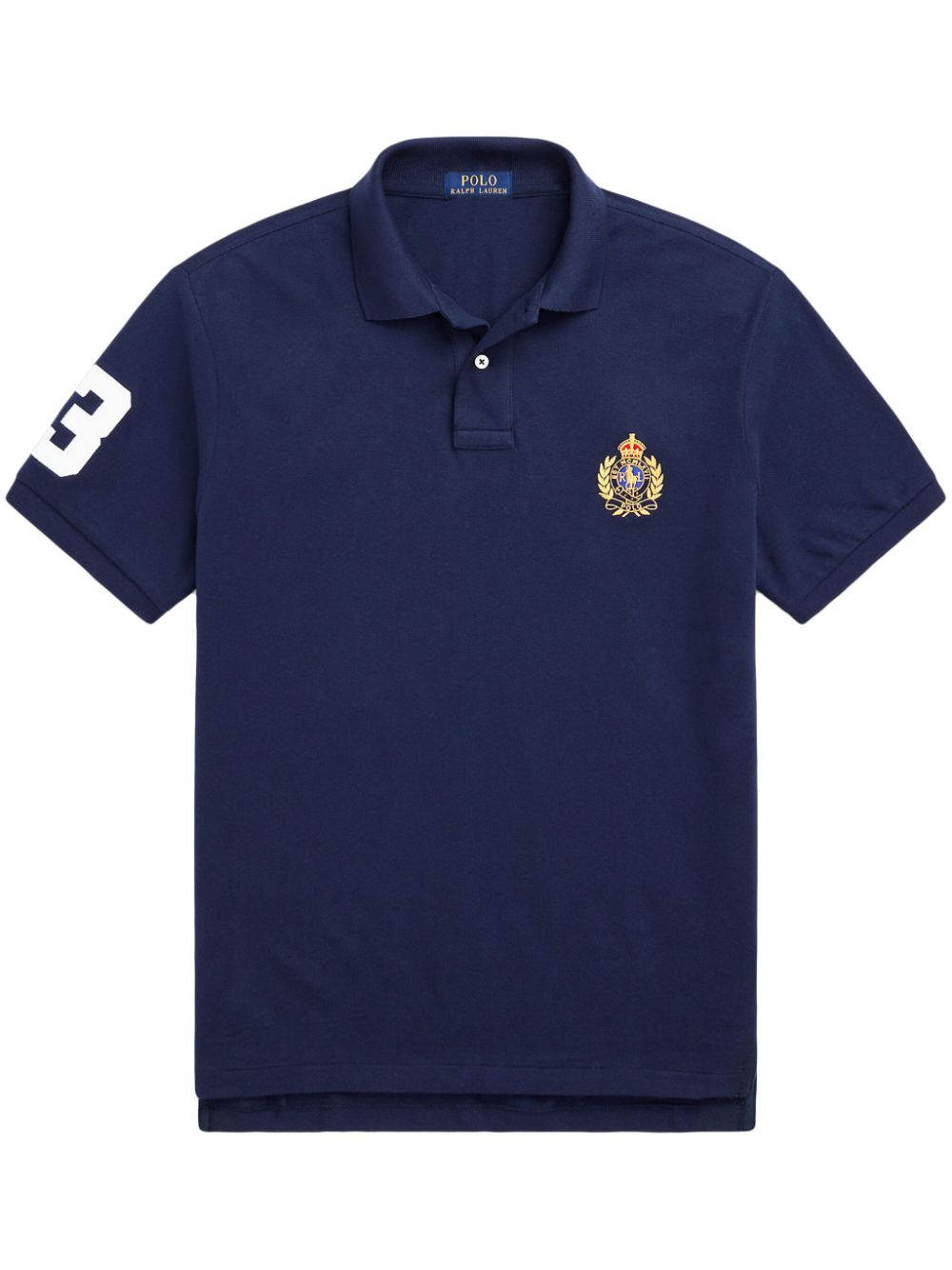 Polo Ralph Lauren Polo Pony-embroidered cotton polo shirt - Blue von Polo Ralph Lauren