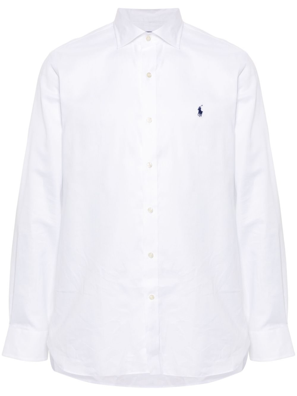 Polo Ralph Lauren Polo Pony-embroidered cotton shirt - White von Polo Ralph Lauren