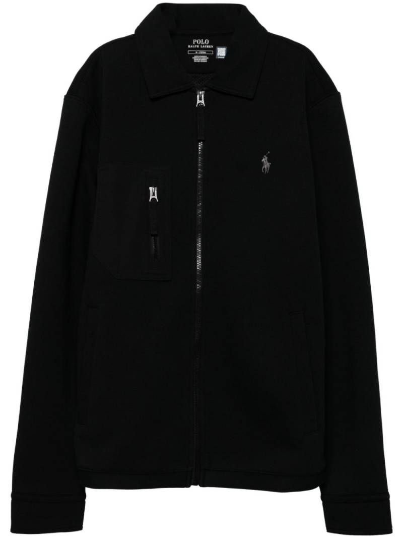 Polo Ralph Lauren Polo Pony-embroidered jacket - Black von Polo Ralph Lauren