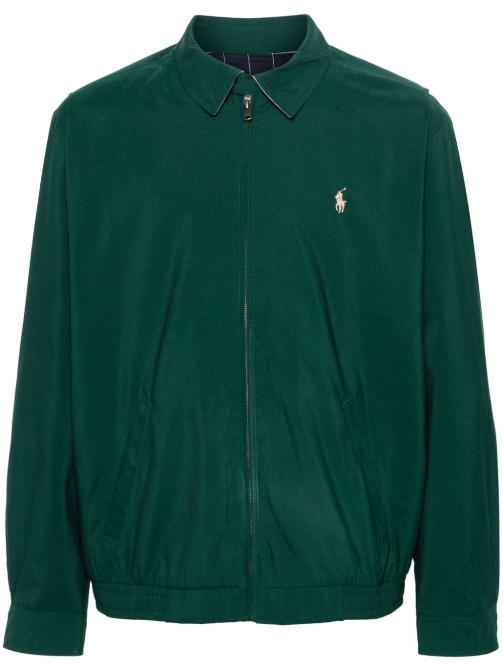 Polo Ralph Lauren Polo Pony-embroidered jacket - Green von Polo Ralph Lauren