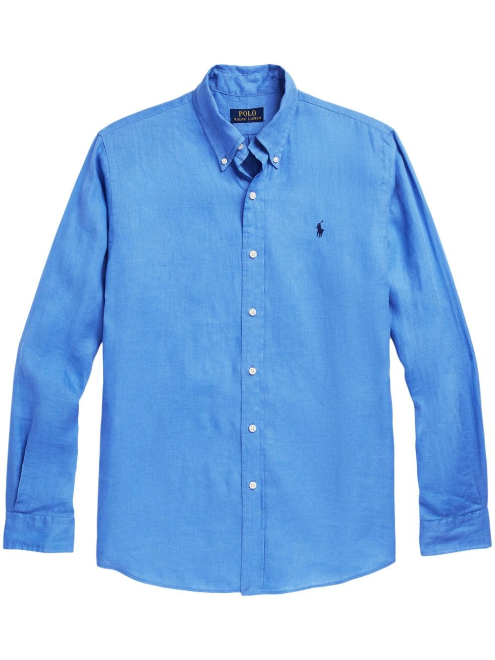 Polo Ralph Lauren Polo Pony-embroidered linen shirt - Blue von Polo Ralph Lauren