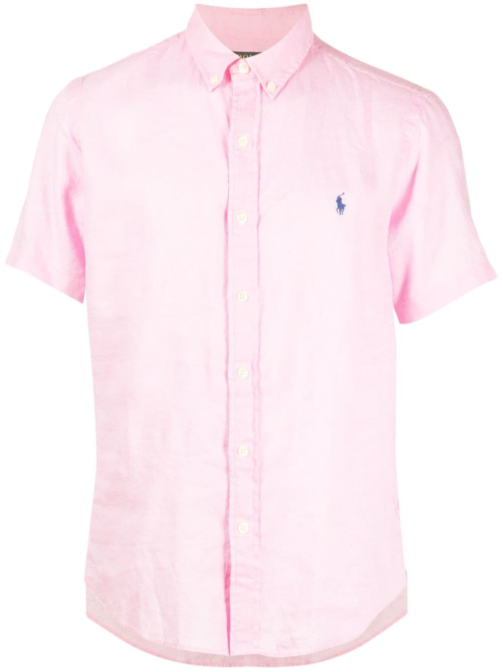 Polo Ralph Lauren Polo Pony-embroidered linen shirt - Pink von Polo Ralph Lauren