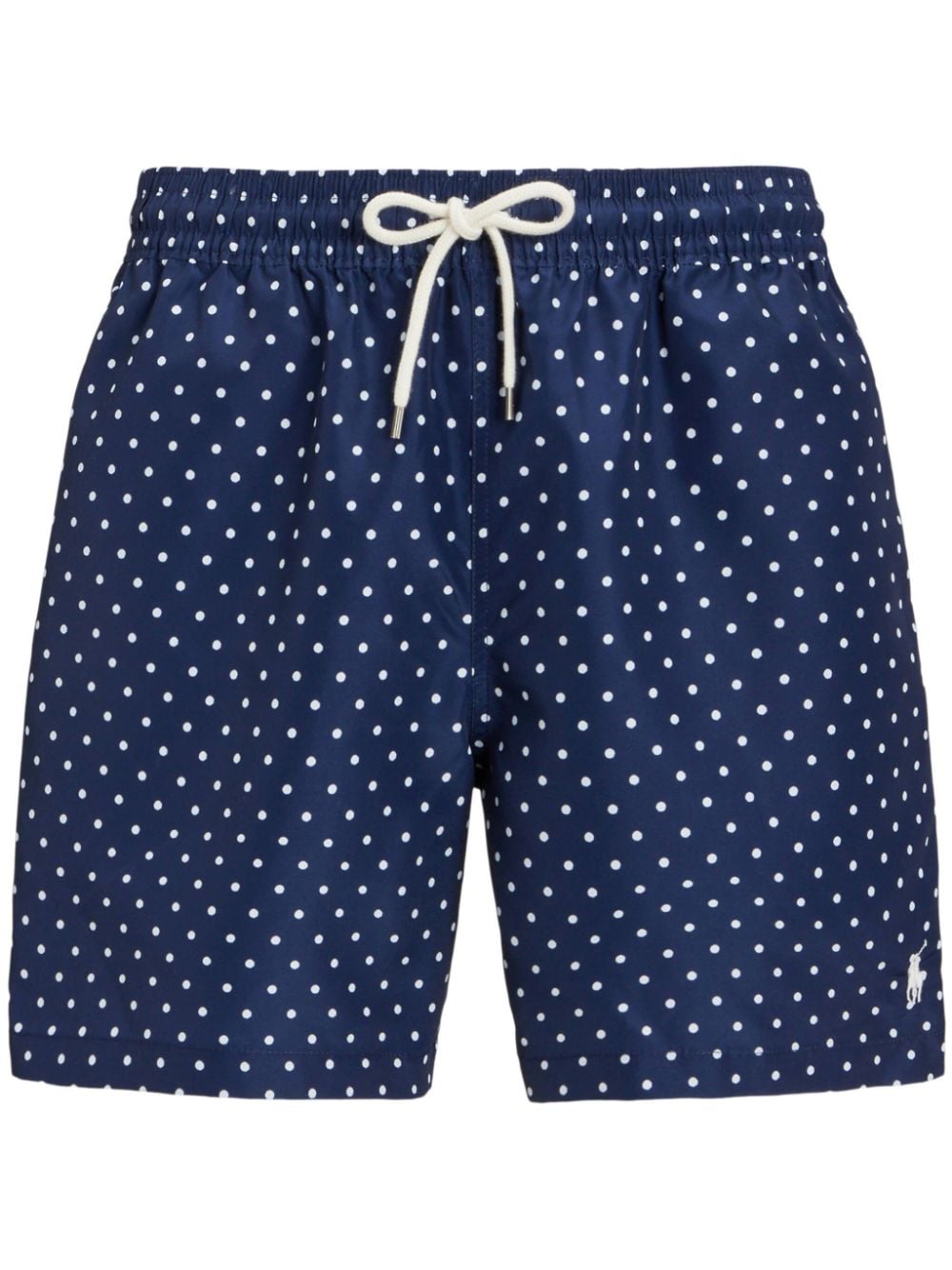 Polo Ralph Lauren Polo Pony-embroidered polka dot-print swim shorts - Blue von Polo Ralph Lauren