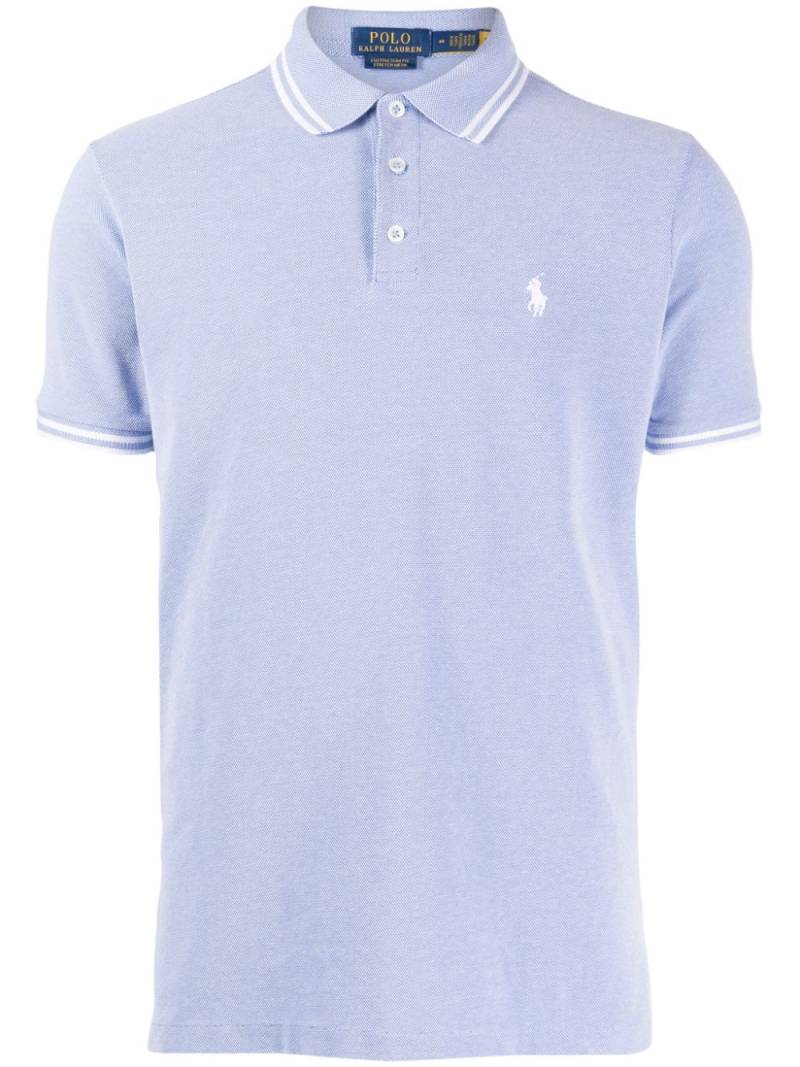 Polo Ralph Lauren Polo Pony embroidered polo shirt - Blue von Polo Ralph Lauren