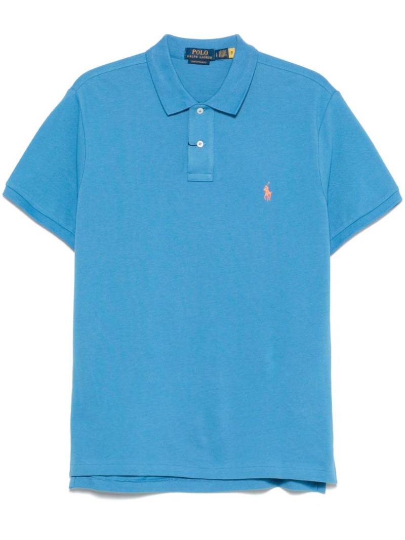 Polo Ralph Lauren Polo Pony-embroidered polo shirt - Blue von Polo Ralph Lauren